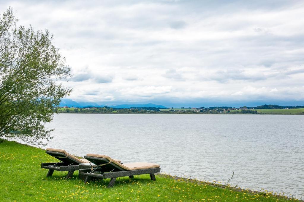 Hotel Seebrunn Am Wallersee Henndorf am Wallersee Bagian luar foto